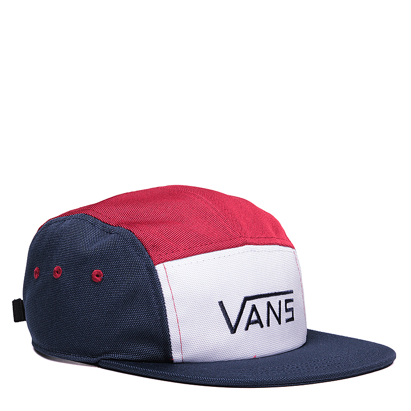  красная кепка Vans Davis 5 Panel Cap VUM2J3C - цена, описание, фото 1