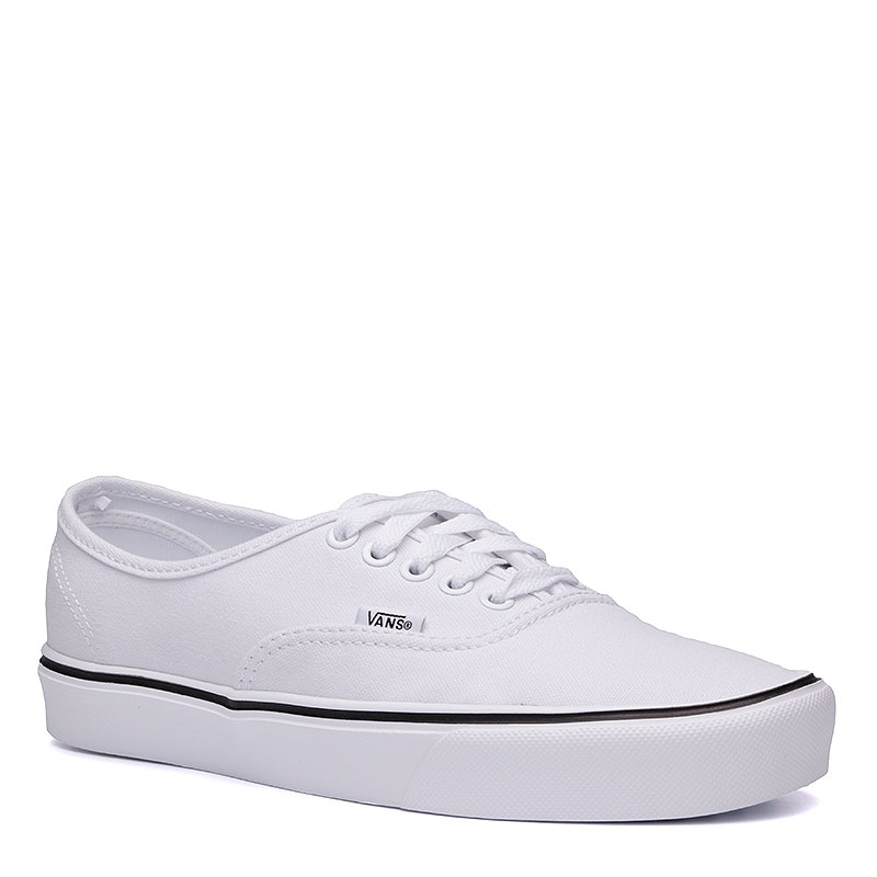 мужские белые кроссовки Vans Authentic Lite + V4OQL5R - цена, описание, фото 1