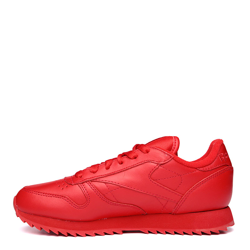 мужские красные кроссовки Reebok Classic Leather Ripple Mono AR2349 - цена, описание, фото 3