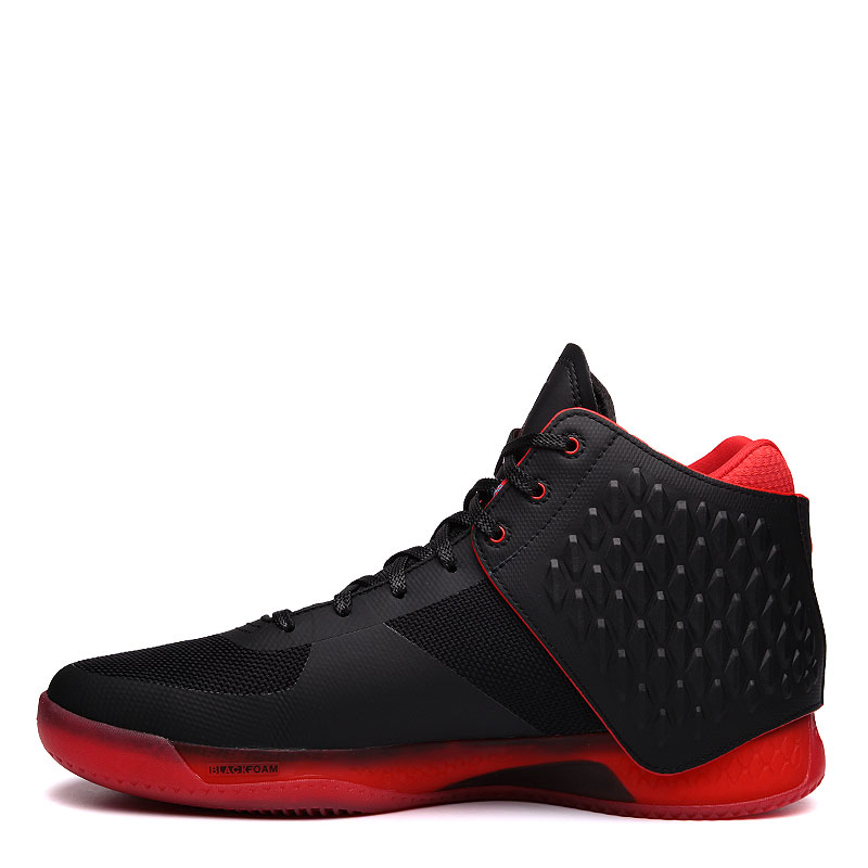 мужские черные баскетбольные кроссовки Brandblack J. Crossover 3 232BB-blk/red - цена, описание, фото 3