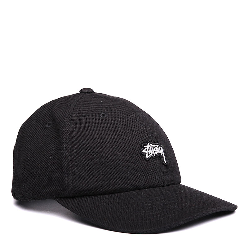 Мужская кепка Stussy Stock Pique Cap (131534-black)  - цена, описание, фото 1