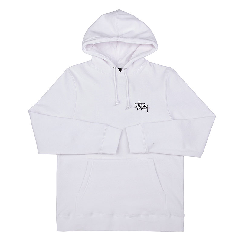 Мужская толстовка Stussy Basic Logo Hoody (1923778-white)  - цена, описание, фото 1