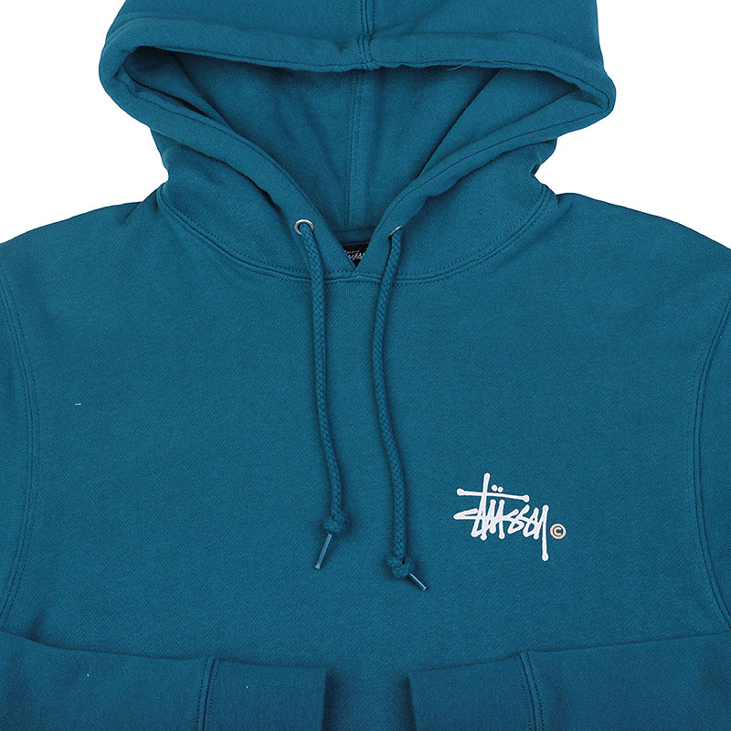 Мужская толстовка Stussy Basic Logo Hoody (1923778-blue)  - цена, описание, фото 2