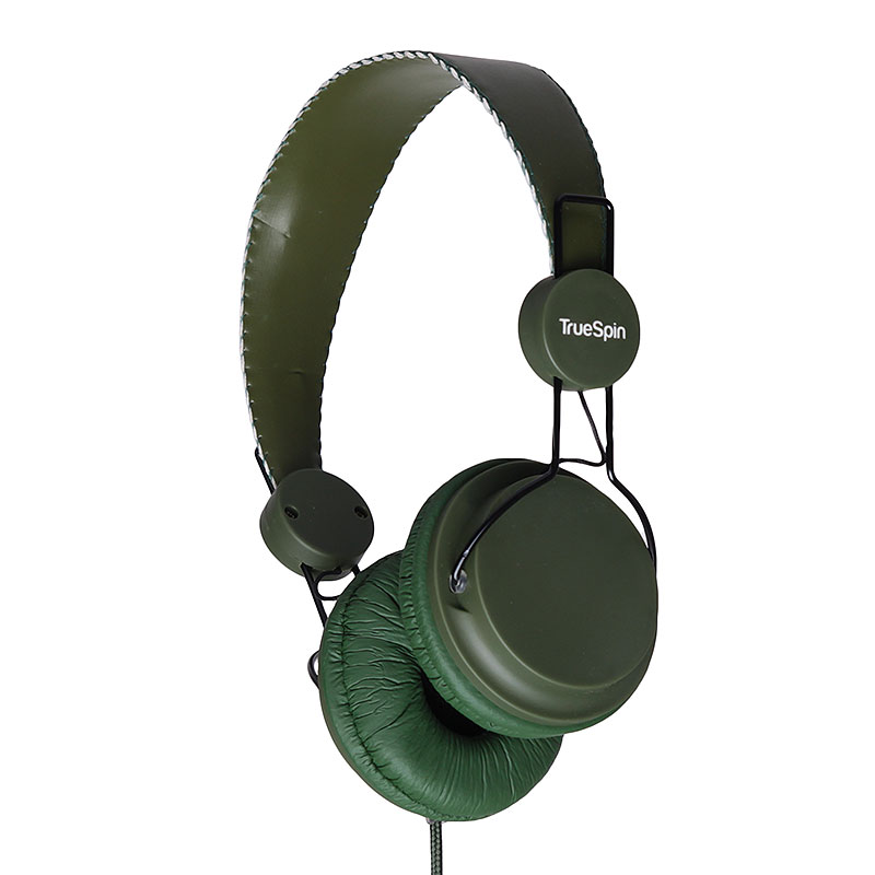  оливковые наушники True spin  Headphone-olive - цена, описание, фото 1
