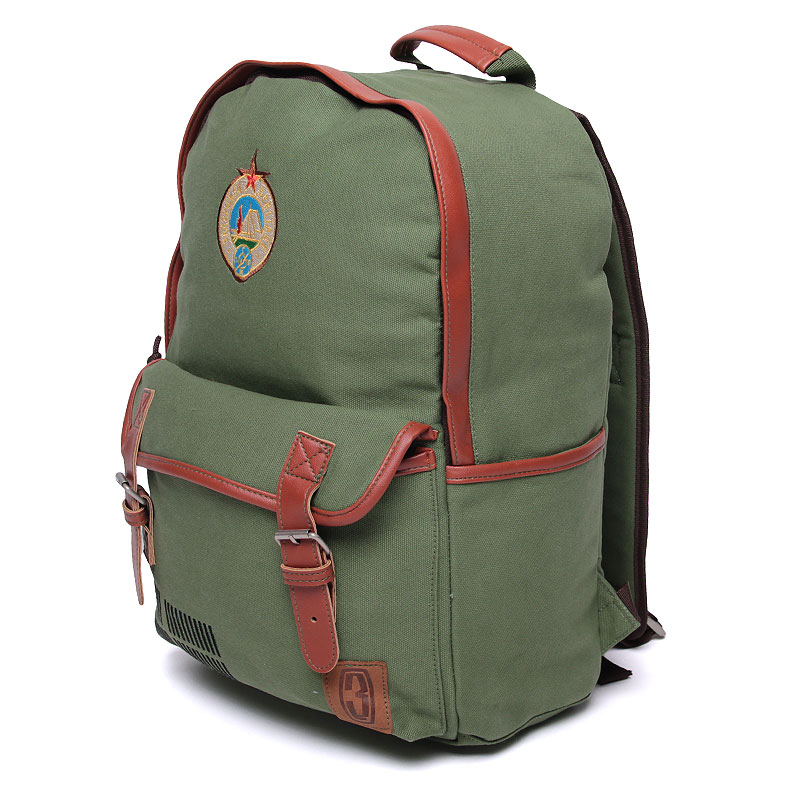  зеленый рюкзак Запорожец heritage  Костер-зел/зел - цена, описание, фото 2