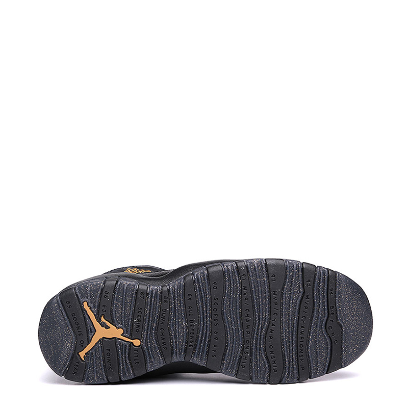 женские черные кроссовки Jordan 10 Retro BG 310806-012 - цена, описание, фото 4