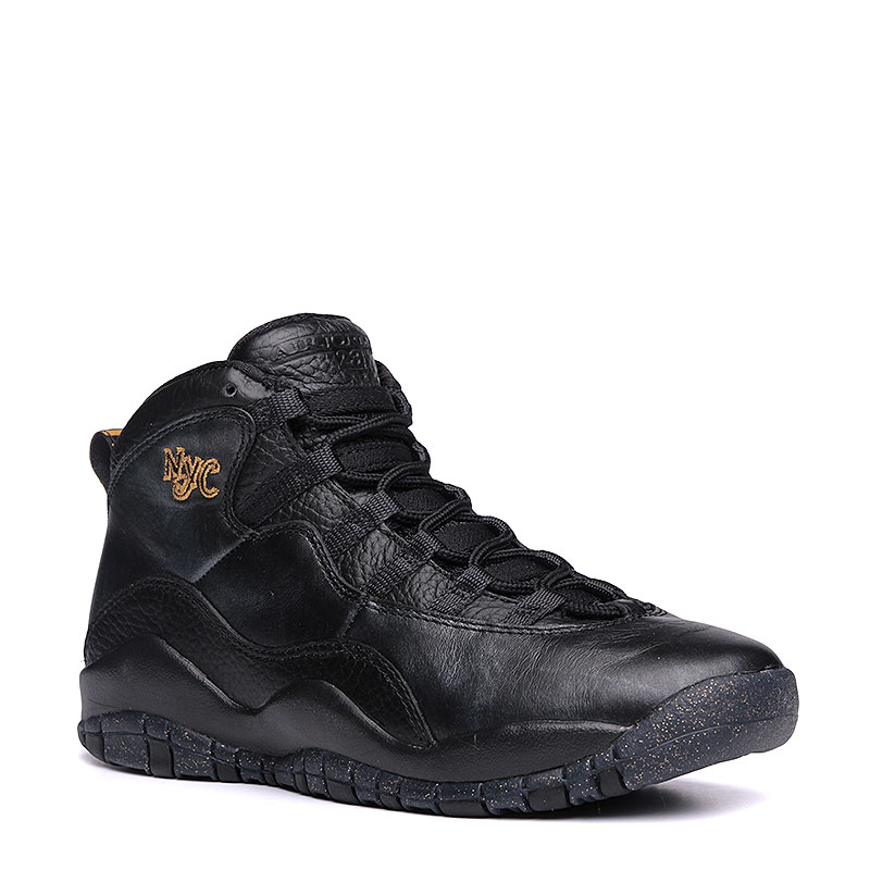 женские черные кроссовки Jordan 10 Retro BG 310806-012 - цена, описание, фото 1