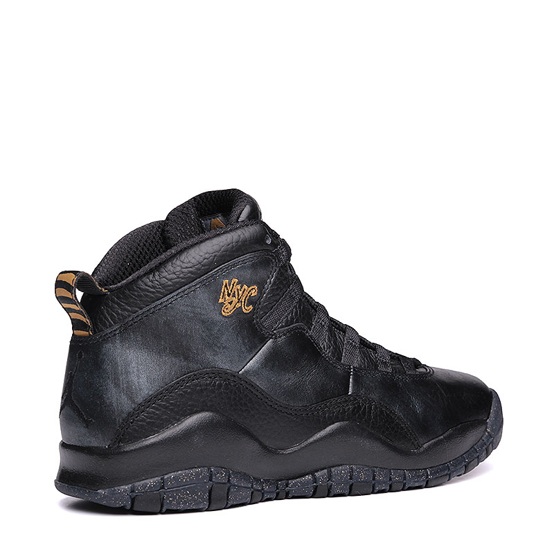 женские черные кроссовки Jordan 10 Retro BG 310806-012 - цена, описание, фото 2