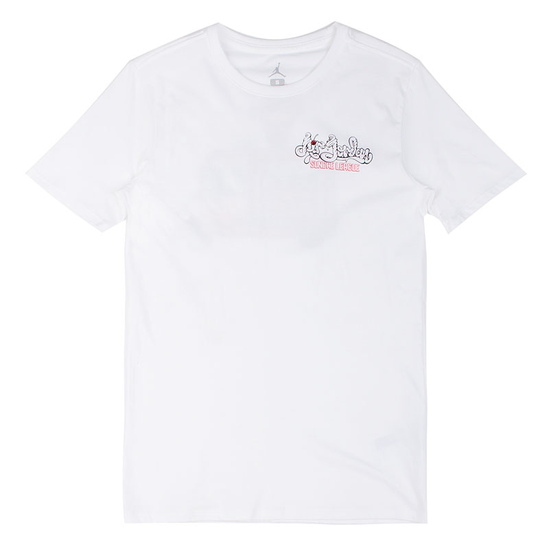 мужская белая футболка Jordan Sundae 789616-100 - цена, описание, фото 1