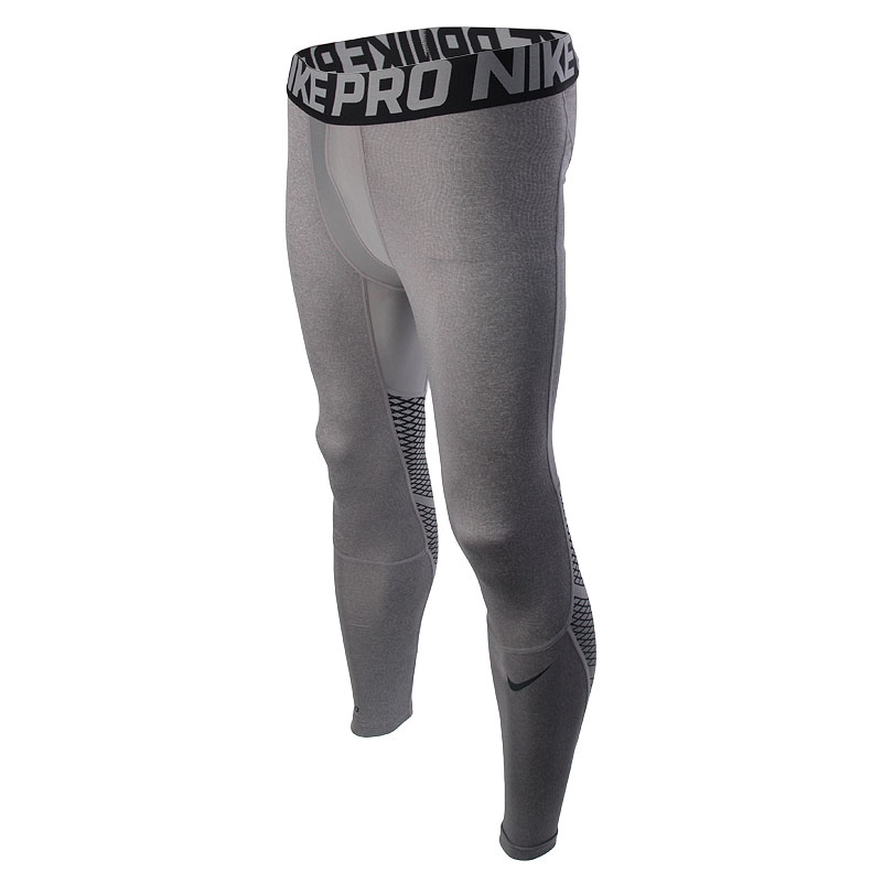 мужские серые брюки Nike Hypercool Tight 801250-091 - цена, описание, фото 1