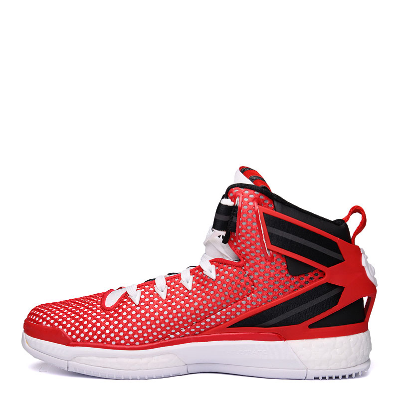 мужские красные баскетбольные кроссовки adidas D-Rose 6 F37129 - цена, описание, фото 3