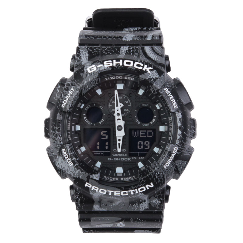 

Часы Casio G-Shock GA-100MRB-1AER, Черный;серый
