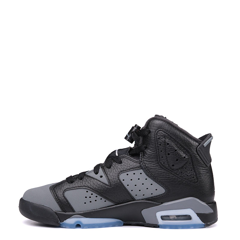 женские черные кроссовки Jordan 6 Retro BG 384665-010 - цена, описание, фото 3