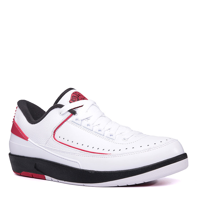 

Кроссовки Air Jordan II Retro Low, Белый;красный;черный