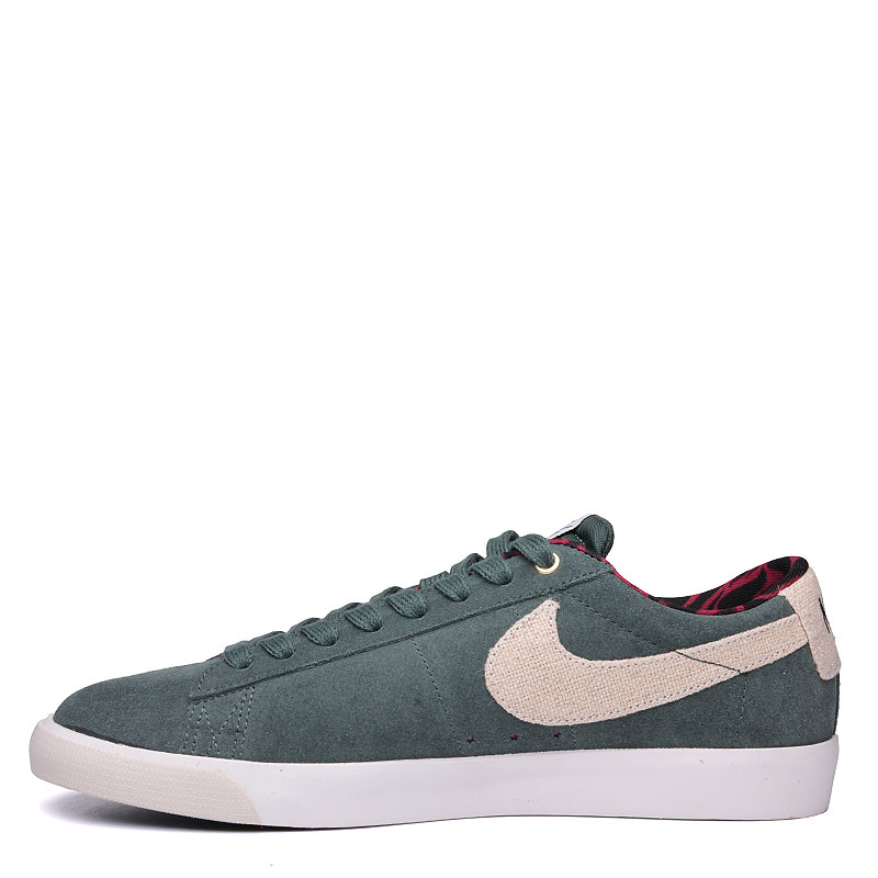 мужские зеленые кроссовки Nike SB Blazer Low GT 704939-306 - цена, описание, фото 3