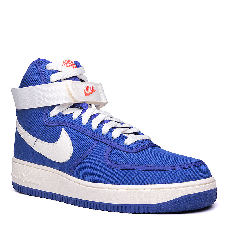 мужские синие кроссовки Nike Air Force 1 High Retro 832747-400 - цена, описание, фото 1