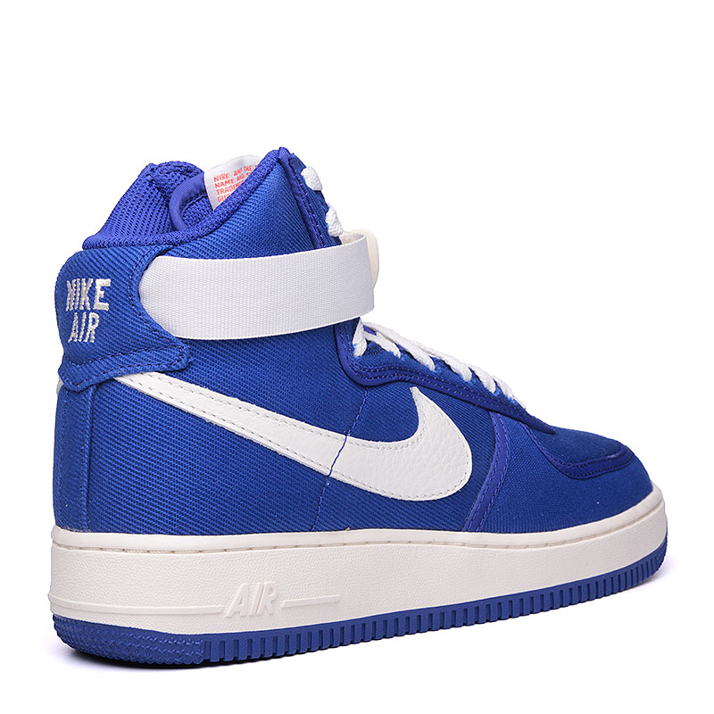 мужские синие кроссовки Nike Air Force 1 High Retro 832747-400 - цена, описание, фото 2