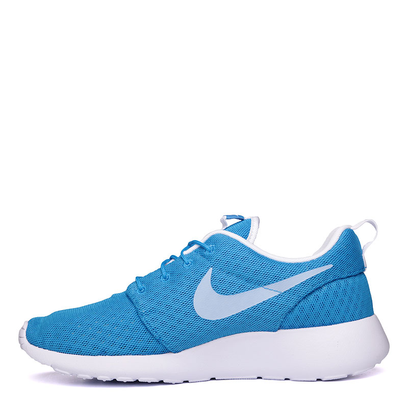 мужские голубые кроссовки Nike Roshe one BR 718552-411 - цена, описание, фото 3