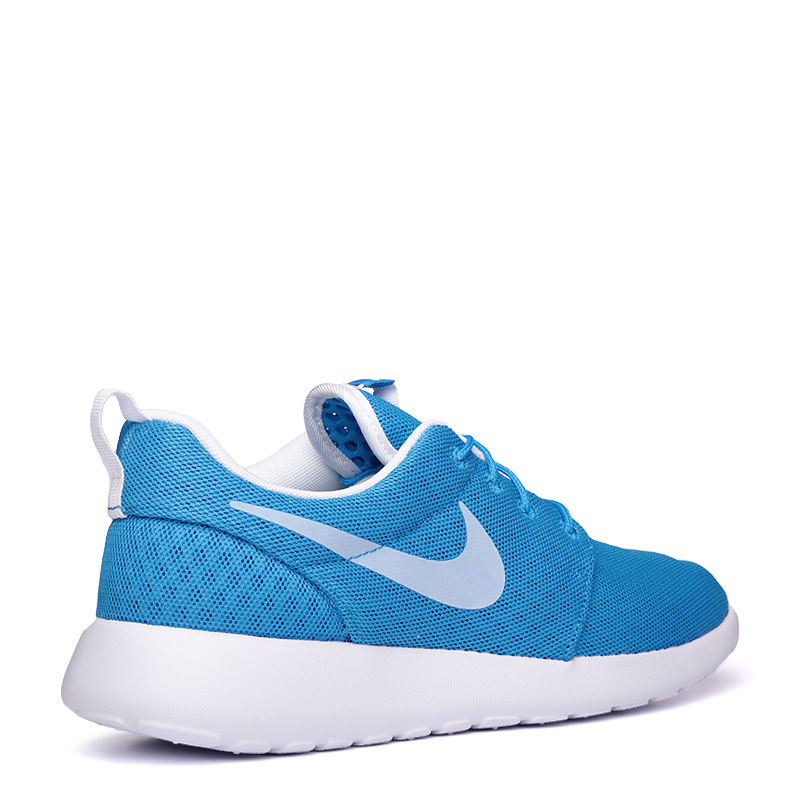 мужские голубые кроссовки Nike Roshe one BR 718552-411 - цена, описание, фото 2