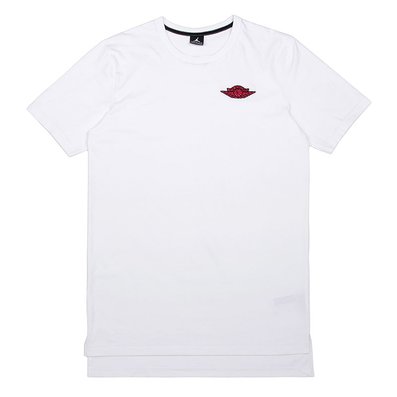 мужская белая футболка Jordan AJ 2 Long Tee 820147-100 - цена, описание, фото 1