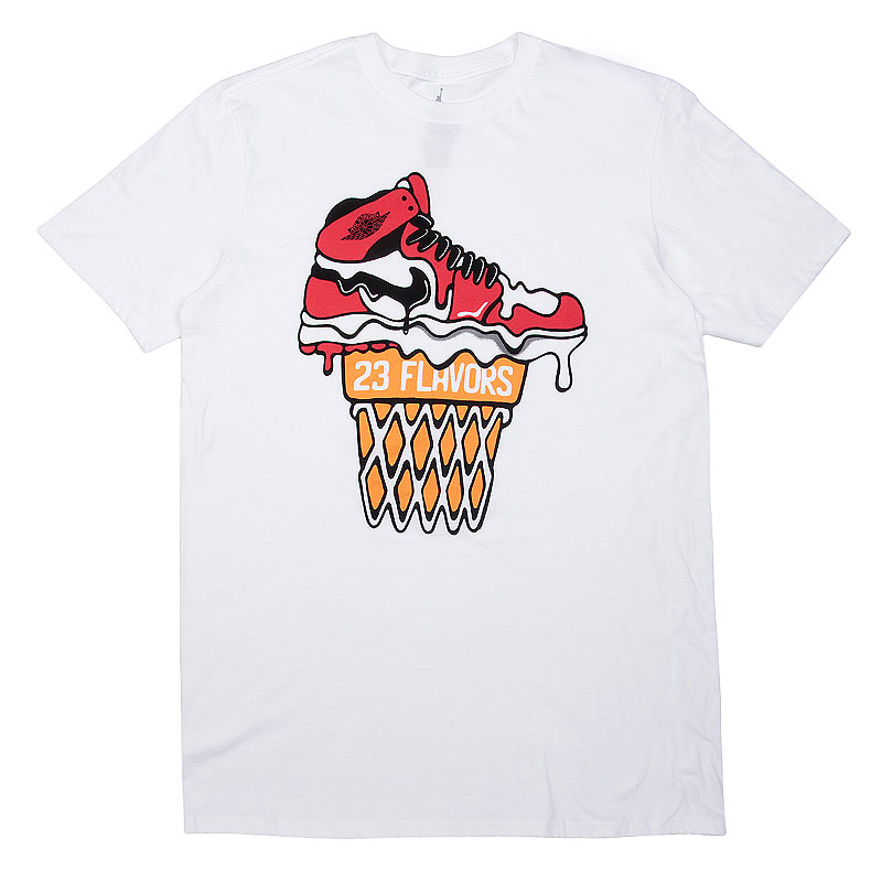 мужская белая футболка Jordan 23 Flavors 789617-100 - цена, описание, фото 1