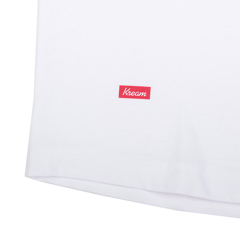 мужская белая футболка Kream 1-800-FU Long Tee 9154-2501/1100 - цена, описание, фото 2