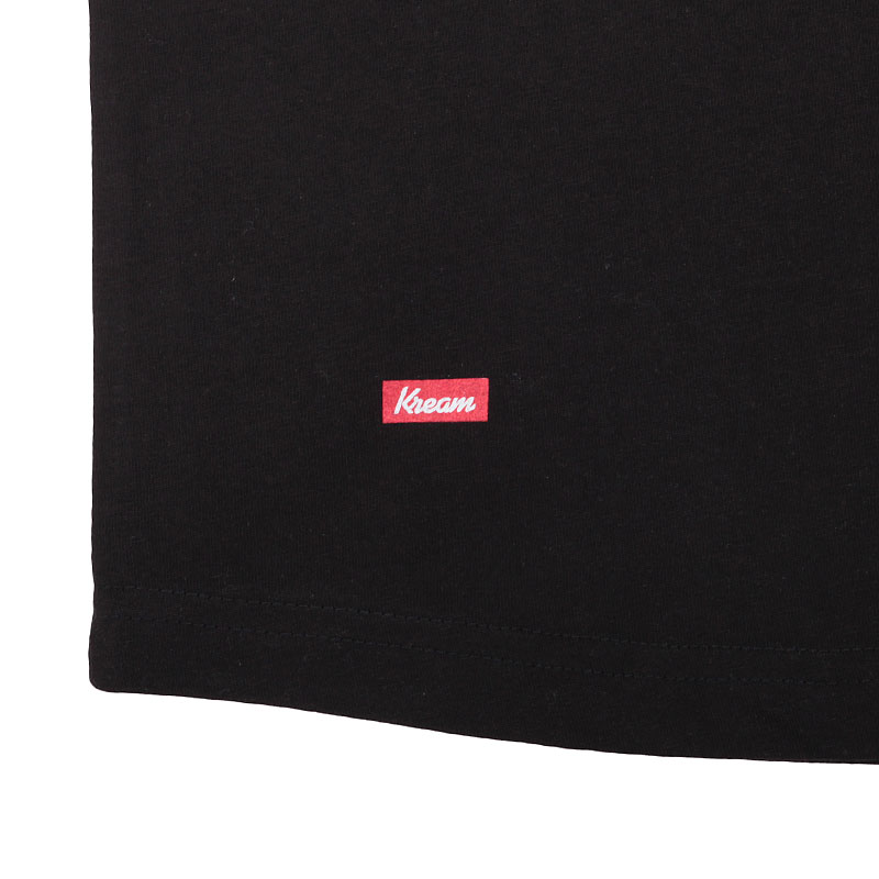 мужская черная футболка Kream 1-800-FU Long Tee 9154-2501/0001 - цена, описание, фото 2