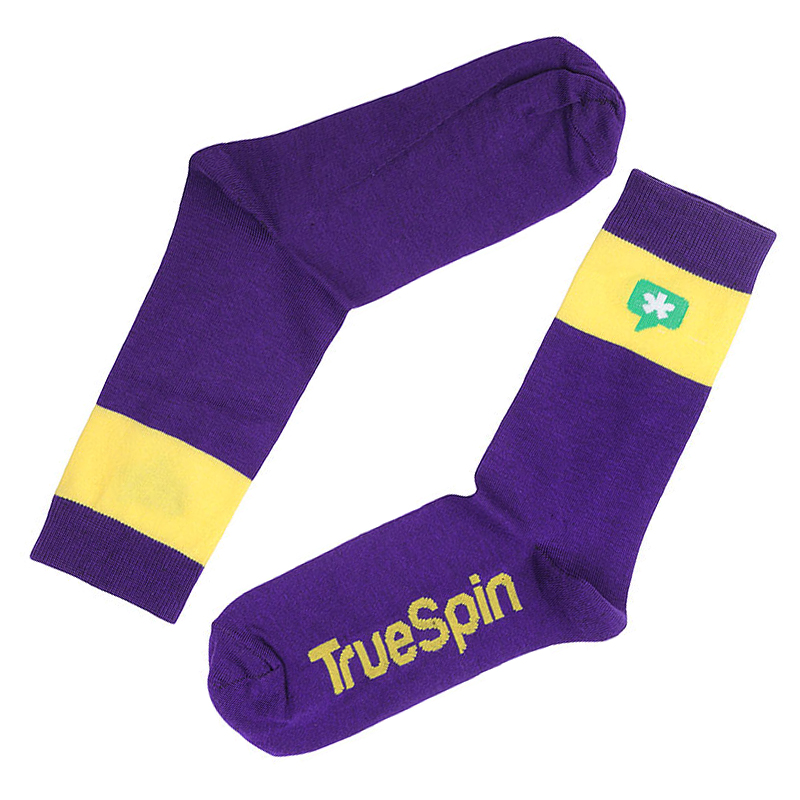 мужские фиолетовые носки True spin Астриск Basic Sox-purple - цена, описание, фото 1