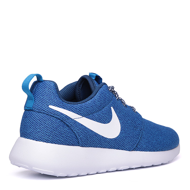 женские синие кроссовки Nike WMNS Roshe One 844994-400 - цена, описание, фото 2