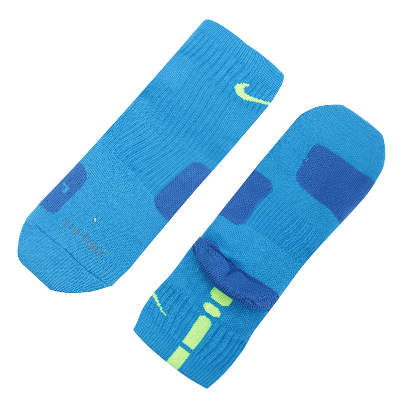 мужские голубые носки Nike Dri-FIT Elite Crew SX3718-477 - цена, описание, фото 1