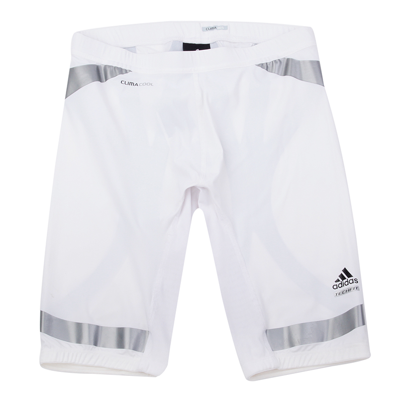 мужские белые шорты adidas Techfit p14127 - цена, описание, фото 1