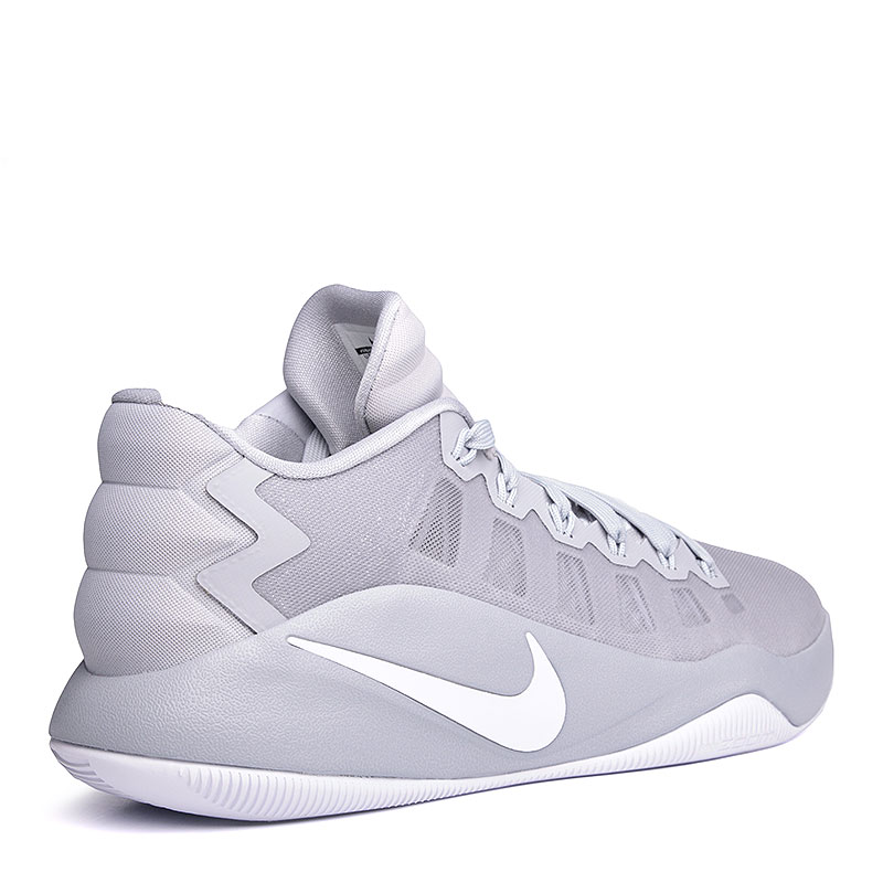 мужские серые баскетбольные кроссовки Nike Hyperdunk 2016 Low 844363-010 - цена, описание, фото 3