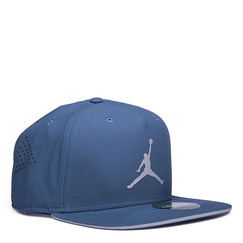 синяя кепка Jordan Jumpman Perf. Snapback 724902-464 - цена, описание, фото 1