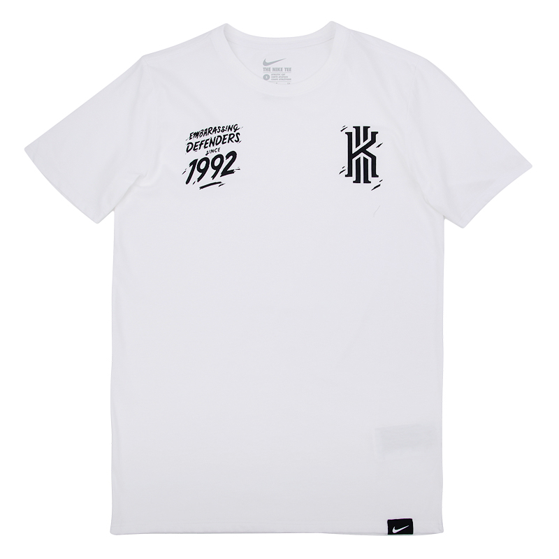 мужская белая футболка Nike Kyrie Since 92 Tee 806739-100 - цена, описание, фото 1