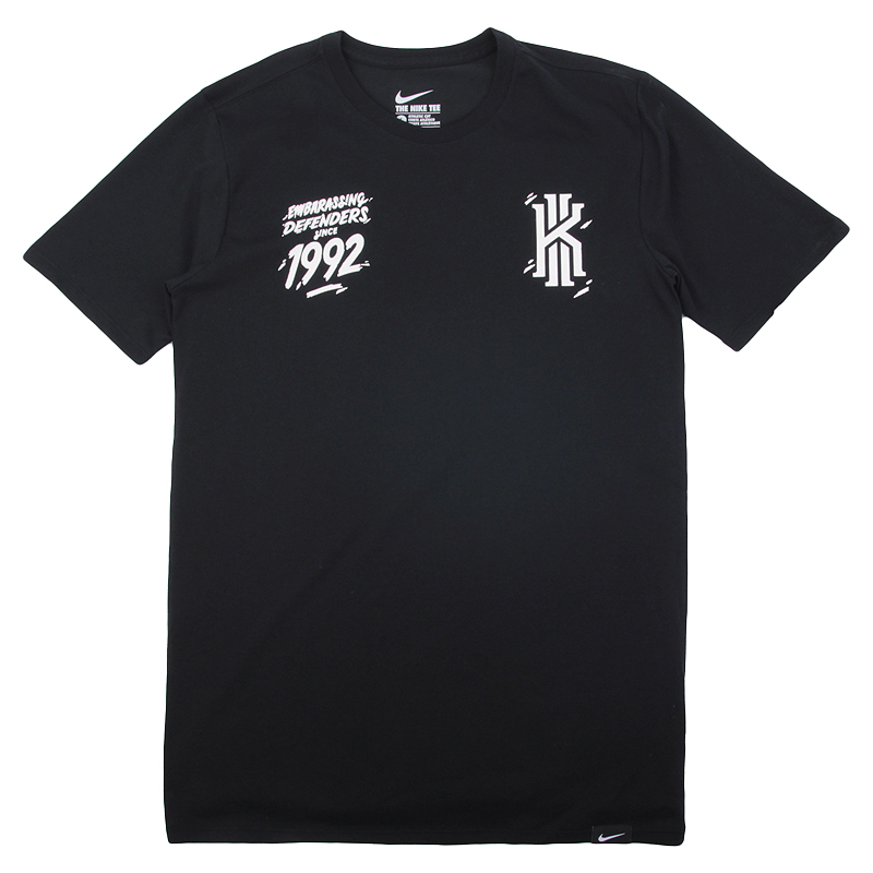 мужская черная футболка Nike Kyrie Since 92 Tee 806739-010 - цена, описание, фото 1