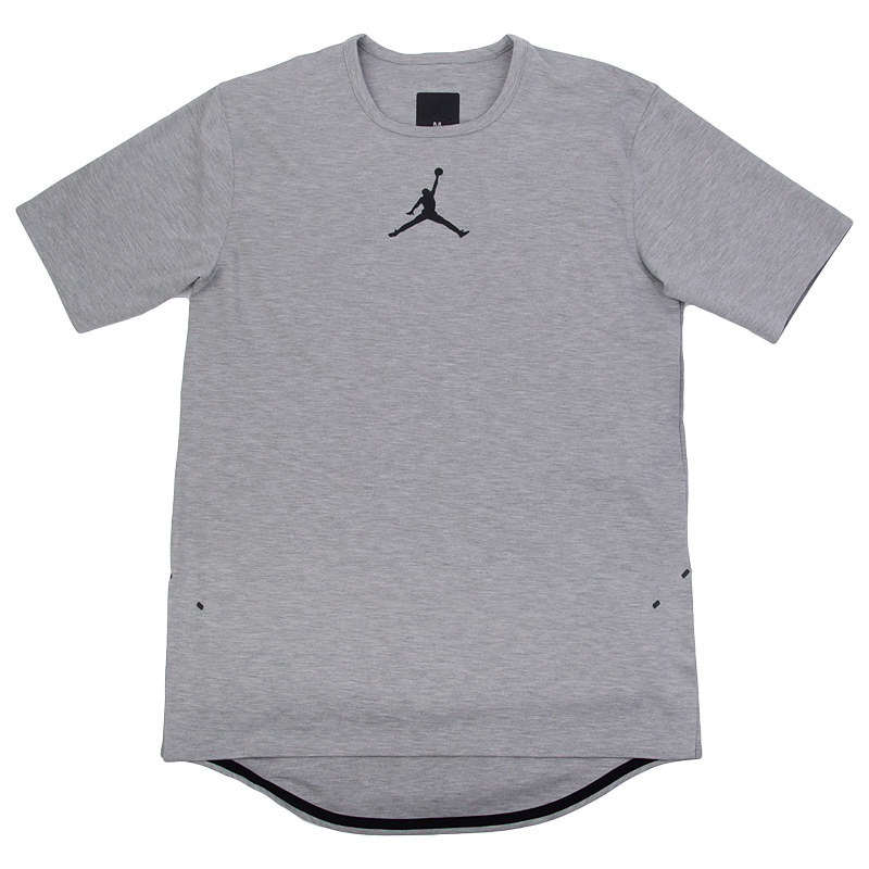 мужская серая футболка Jordan 23 Tech SS Top 802183-063 - цена, описание, фото 1