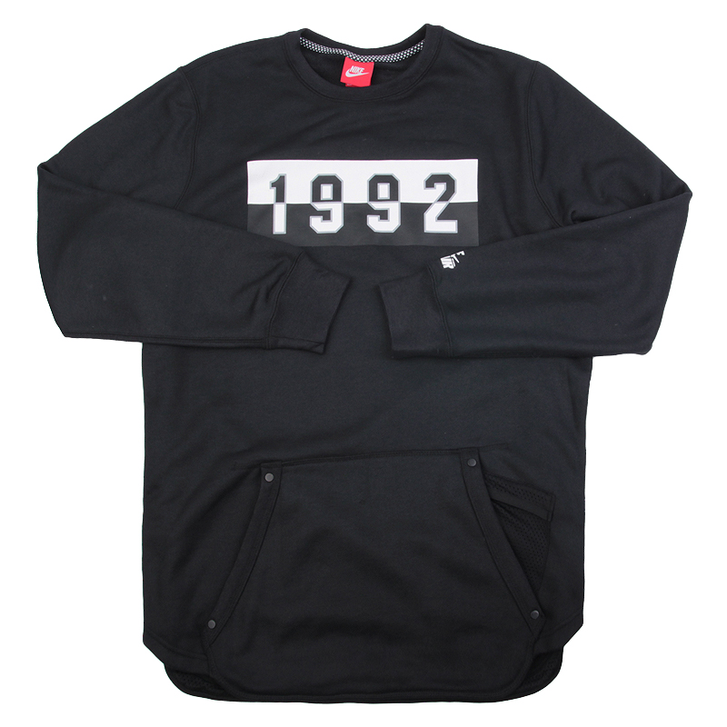 

Толстовка Nike Sportswear M NK AIR CRW, Черный