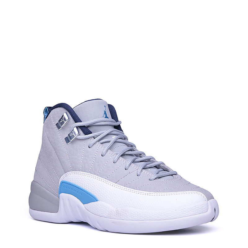 женские серые кроссовки Jordan 12 Retro BG 153265-007 - цена, описание, фото 1