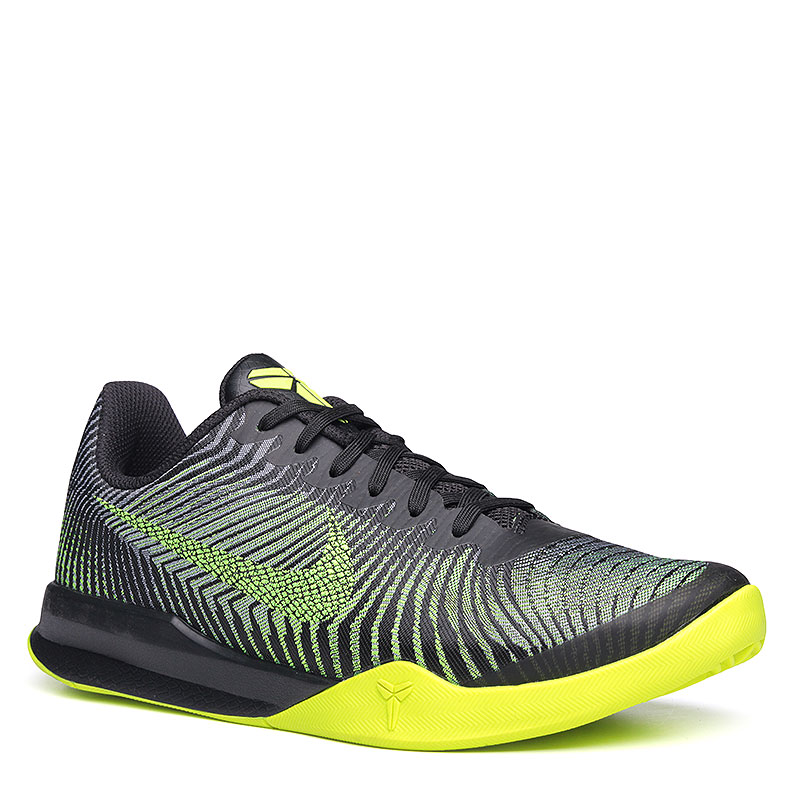 

Кроссовки Nike KB Mentality II, Чёрный;салатовый