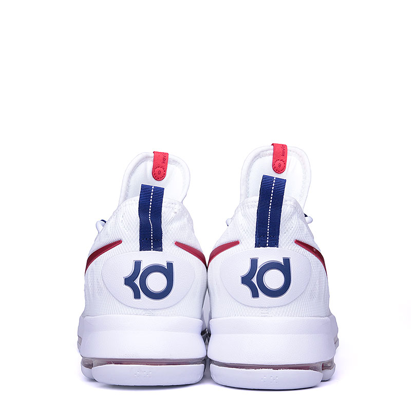мужские белые баскетбольные кроссовки Nike Zoom KD 9 843392-160 - цена, описание, фото 6