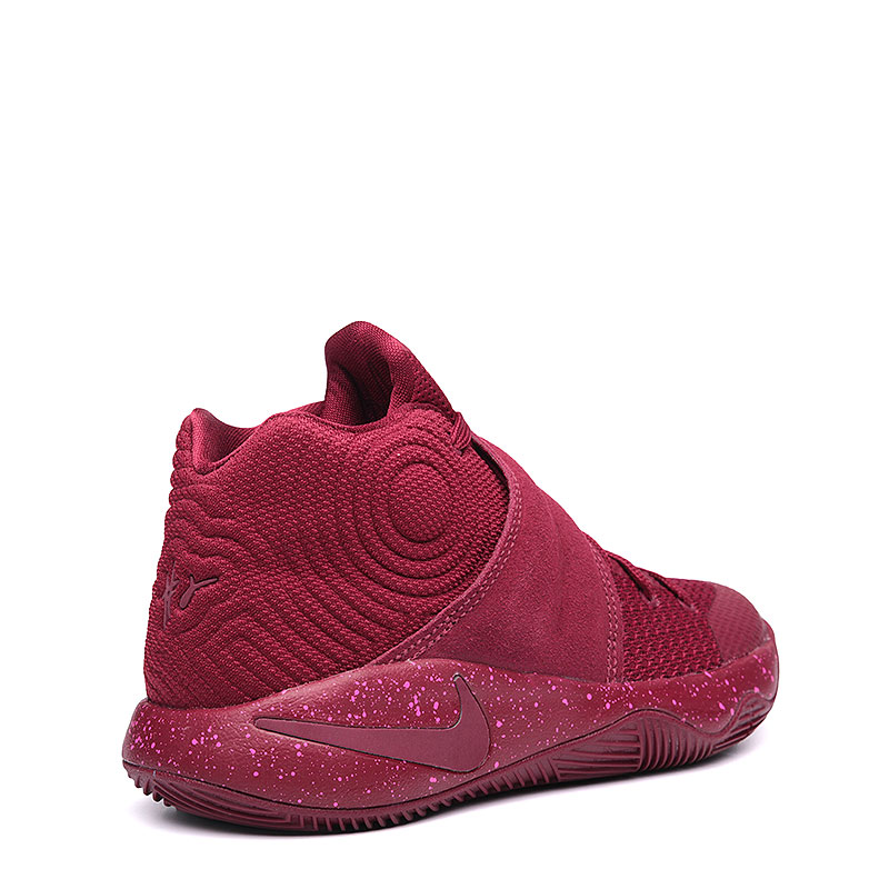 детские бордовые баскетбольные кроссовки Nike Kyrie 2 (GS) 826673-600 - цена, описание, фото 3