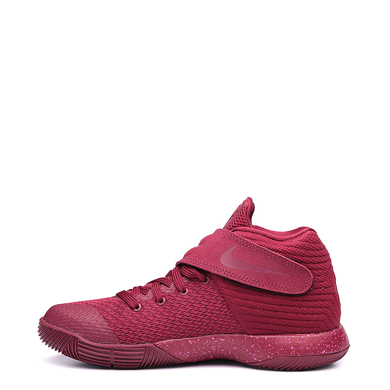 детские бордовые баскетбольные кроссовки Nike Kyrie 2 (GS) 826673-600 - цена, описание, фото 5
