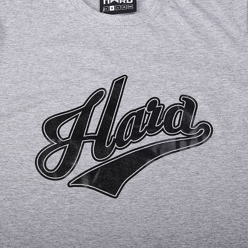 мужская серая футболка Hard  Hard-grey - цена, описание, фото 2