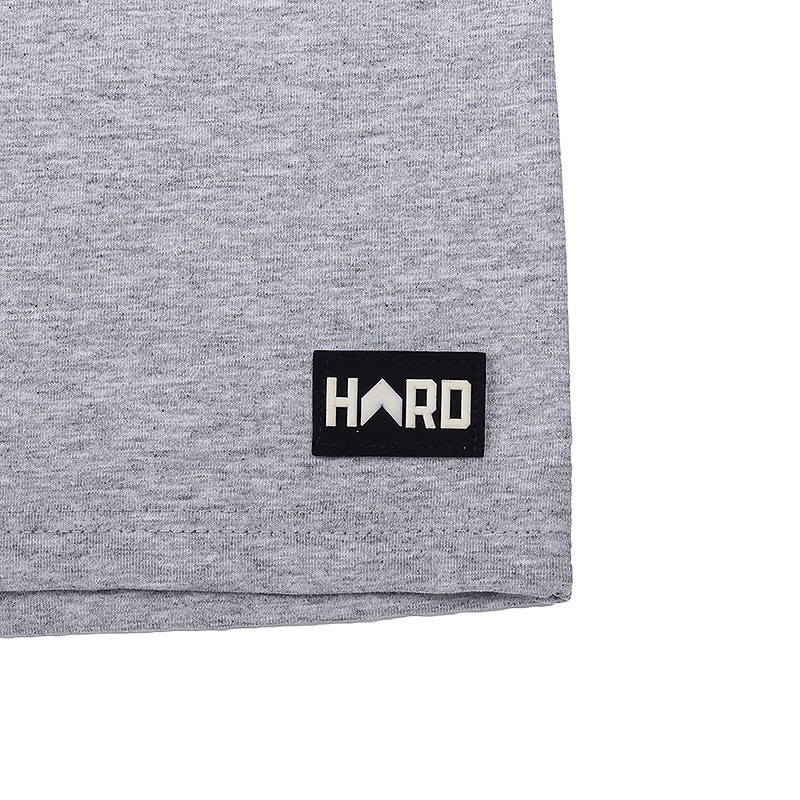 мужская серая футболка Hard  Hard-grey - цена, описание, фото 3