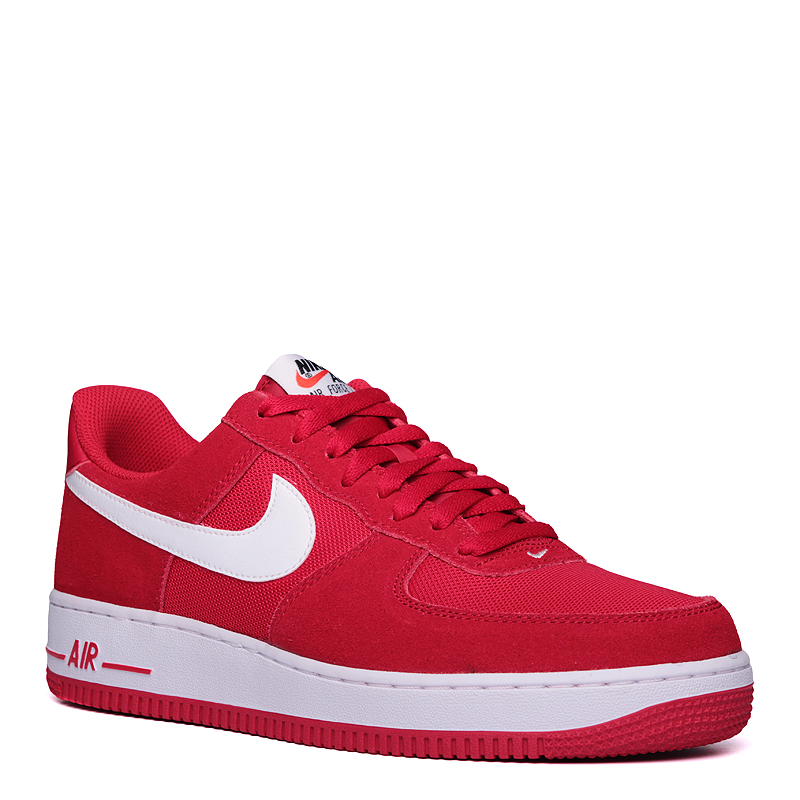 мужские красные кроссовки Nike Air Force 1 820266-601 - цена, описание, фото 1