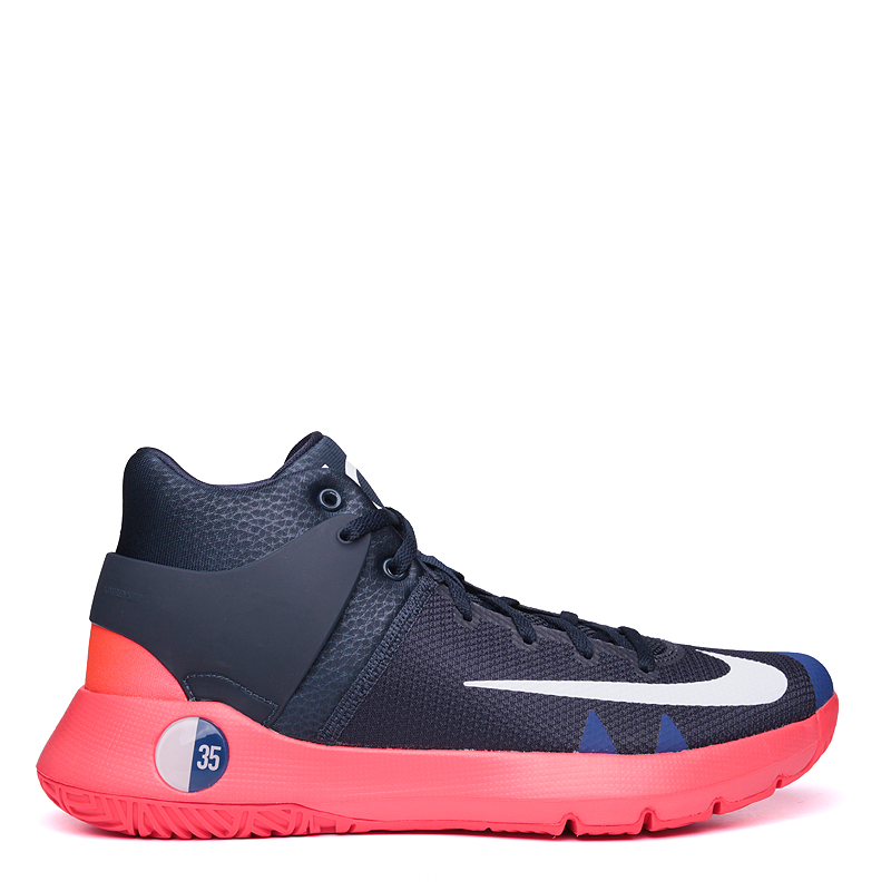 мужские синие баскетбольные кроссовки Nike KD Trey 5 IV 844571-416 - цена, описание, фото 2