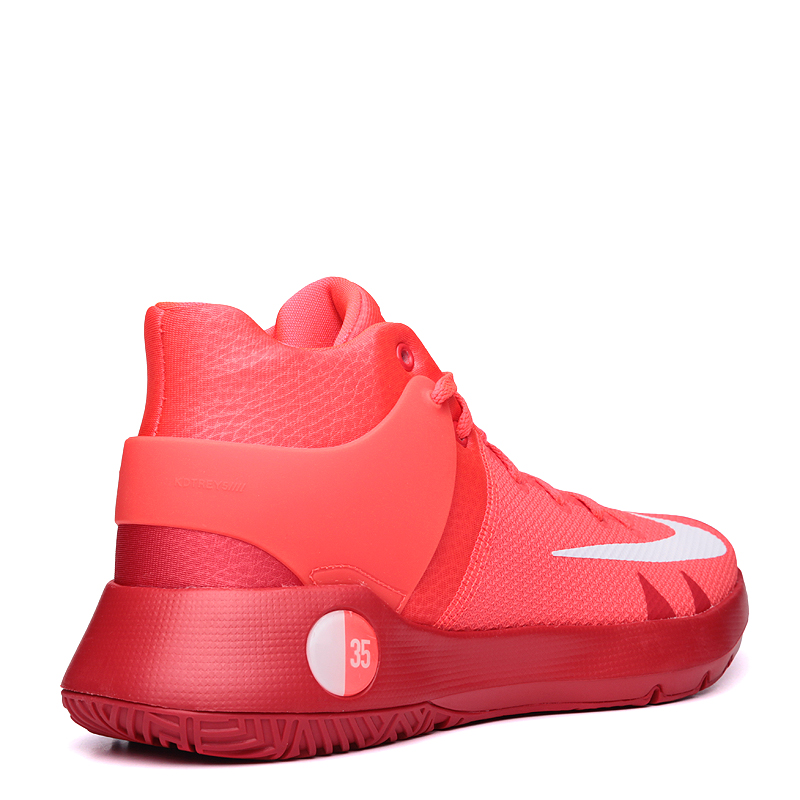 мужские коралловые баскетбольные кроссовки Nike KD Trey 5 IV 844571-616 - цена, описание, фото 3