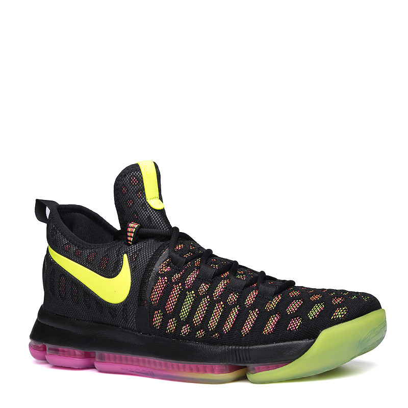 мужские черные баскетбольные кроссовки Nike Zoom KD 9 843392-999 - цена, описание, фото 1