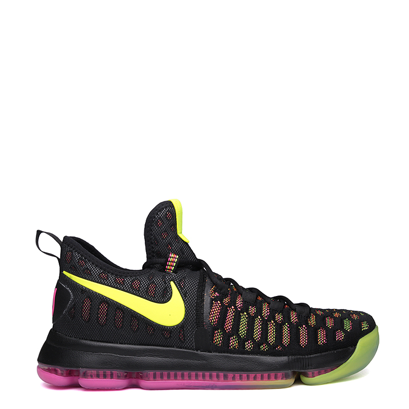 мужские черные баскетбольные кроссовки Nike Zoom KD 9 843392-999 - цена, описание, фото 2