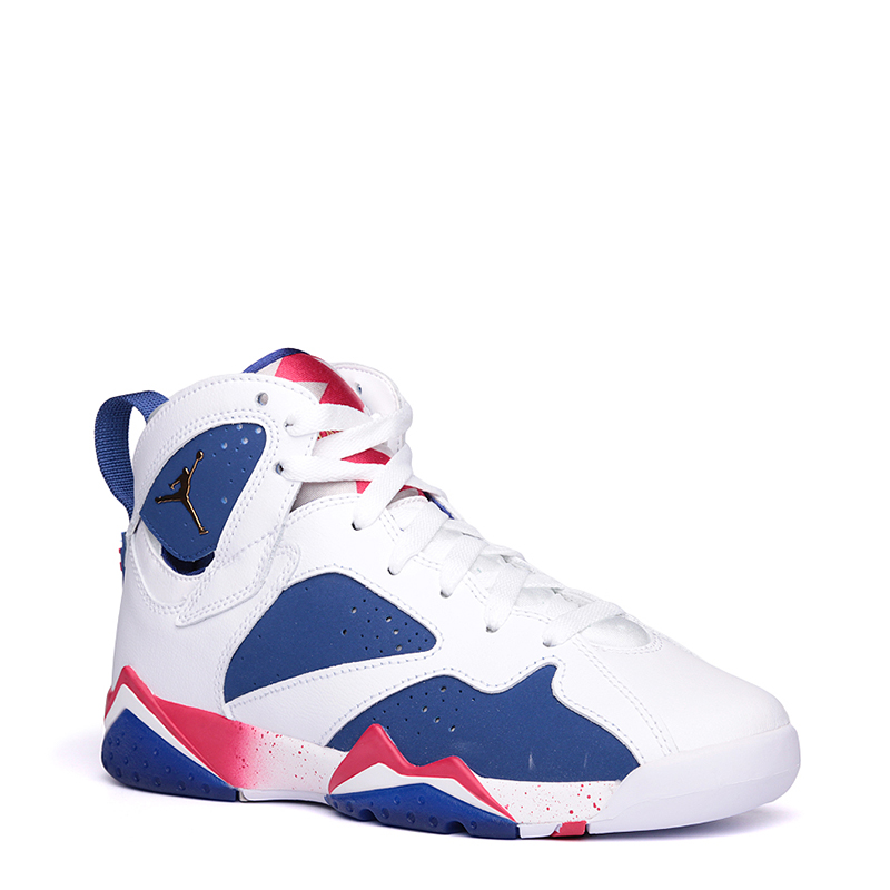 

Кроссовки Air Jordan VII Retro BG, Белый;синий;красный